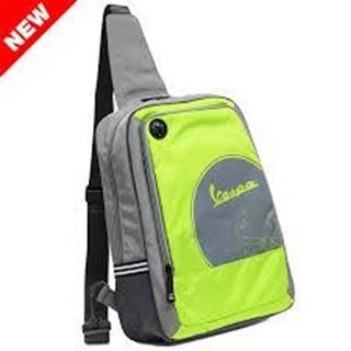 Picture of HOBBY BACKPACK GREY BRIGHT GREEN